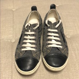 Chanel quilted sneakers